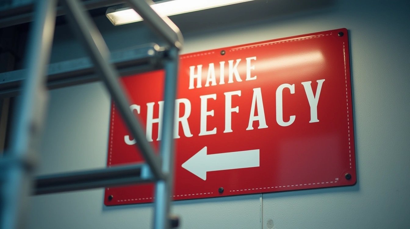Signage Stadarization Workplace safety signage standards: ensuring clarity and compliance ...
